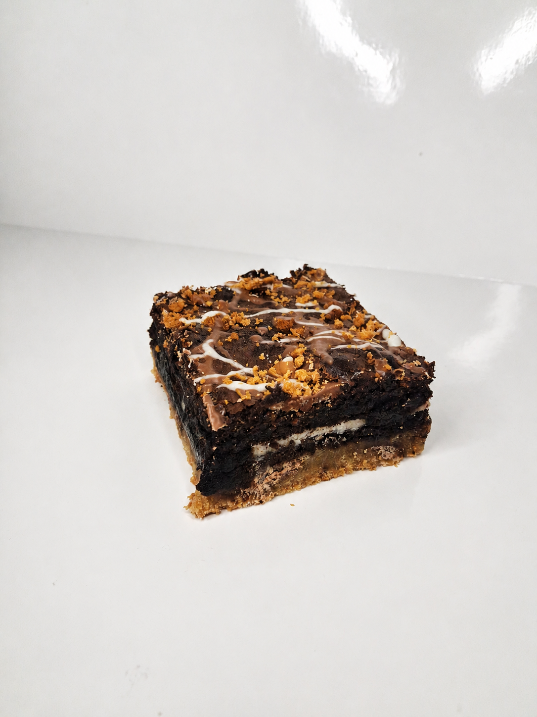 Triple Cookie Brownie